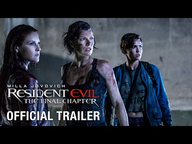 Trailer for Resident Evil: The Final Chapter on Vimeo