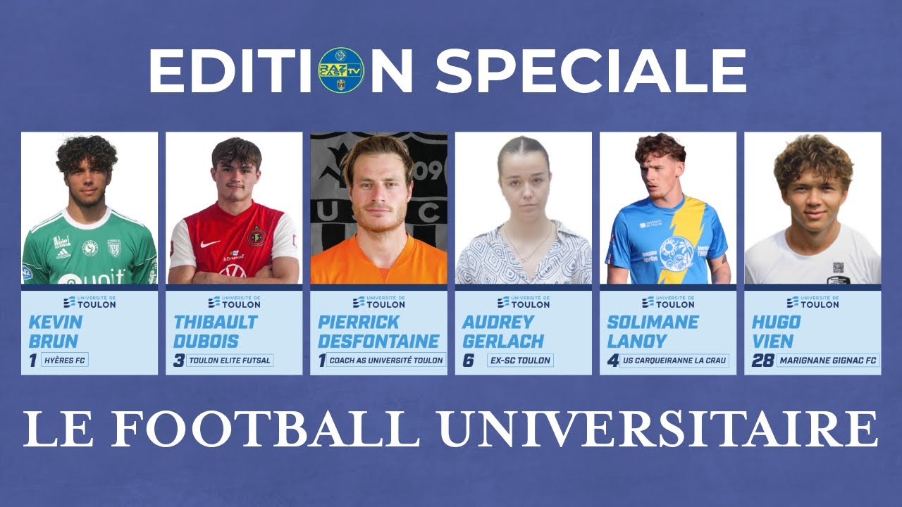 Foot Universitaire, interview Pierrick Desfontaine