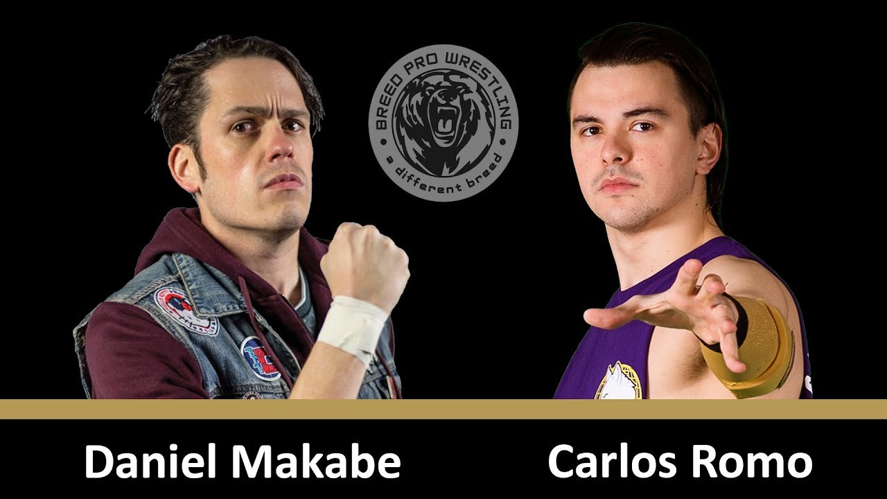 Breed Pro Wrestling presents: Carlos Romo Vs Daniel Makabe