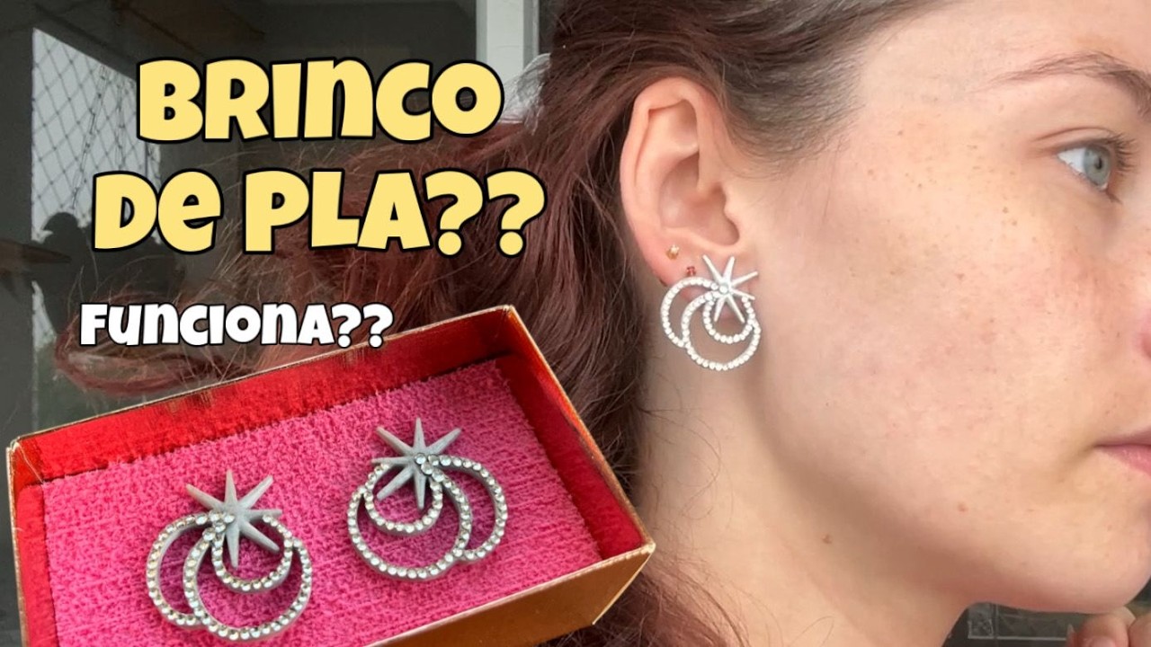 Fiz o Brinco da Glinda - Wicked 2 - Cosplay | Impressão 3D