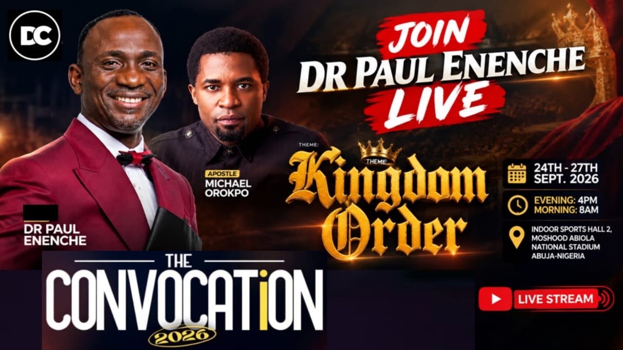Dr. Paul Enenche at the CONVOCATION 2026 at Apostle Orokpo church | Kingdom Order