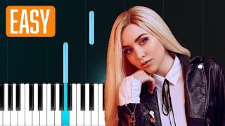 Ava Max - Sweet but Psycho 100% EASY PIANO TUTORIAL chords