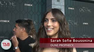 Sarah-Sofie Boussnina on Princess Ynez & Her Dune Prophecy Role
