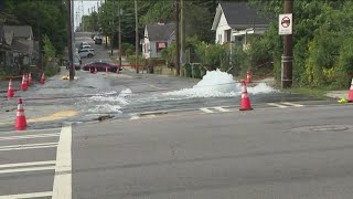 Boil water advisory in effect for downtown Atlanta after water mains break