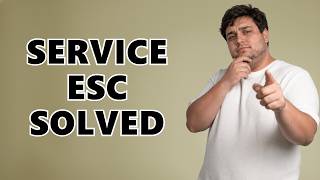 How to fix the service ESC on a Chevy Silverado
