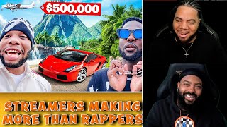 Famous INTHECLUTCH REACTS TO HOW STREAMERS ARE REALLY THE NEW RAPPERS NOW Net Worth