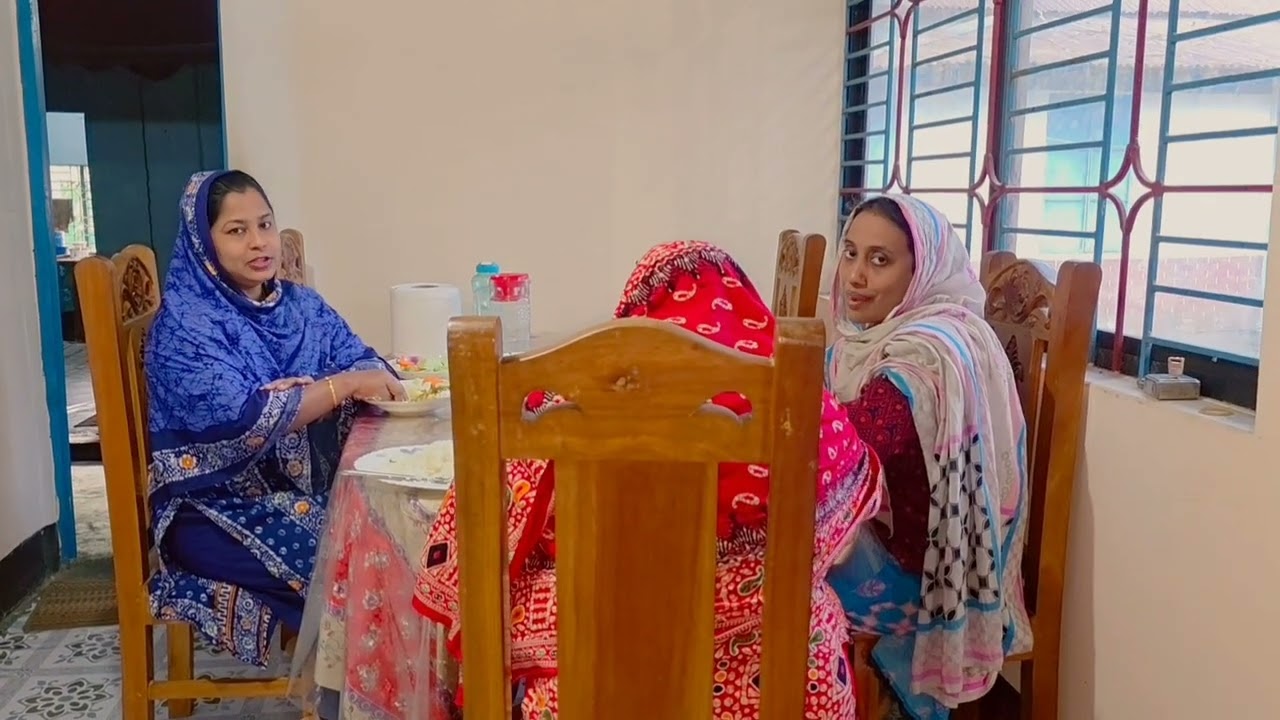 ভাবিদের আপ্যায়নে খুশি হয়ে ননদরা হাসি মুখে বাড়িতে গেলো! 🥰