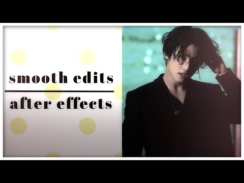 smooth edits tutorial (no rsmb/plug-ins) | after effects