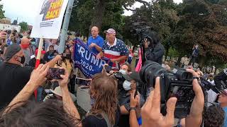 KENOSHA TO TRUMP: “F@&K YOU!” BLM SUPPORTERS CHANT IN OPPOSITION OF TRUMP VISIT by Heath Goetsch 112 views 3 years ago 4 minutes, 33 seconds