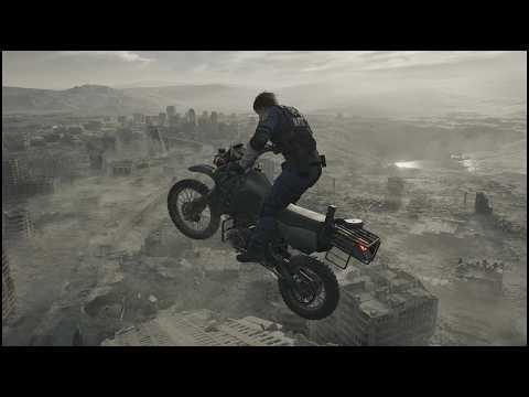 Leon's Epic Motorcycle Battle - Resident Evil 9 (4K 60FPS)