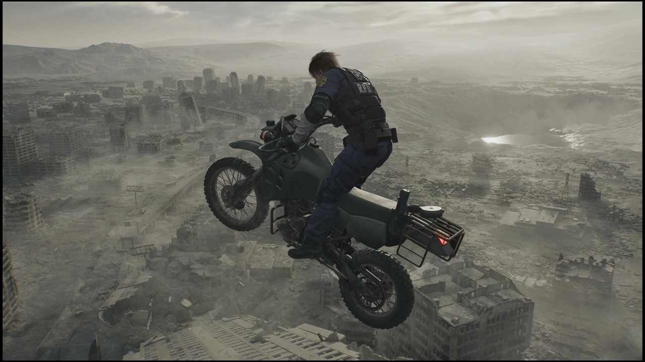 Leon's Epic Motorcycle Battle - Resident Evil 9 (4K 60FPS)