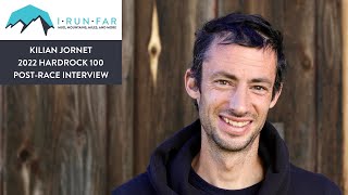 Kilian Jornet, 2022 Hardrock 100 Mile Champion, Interview