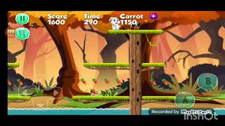 Jungle Bunny Run Adventure Level 35 screenshot 2