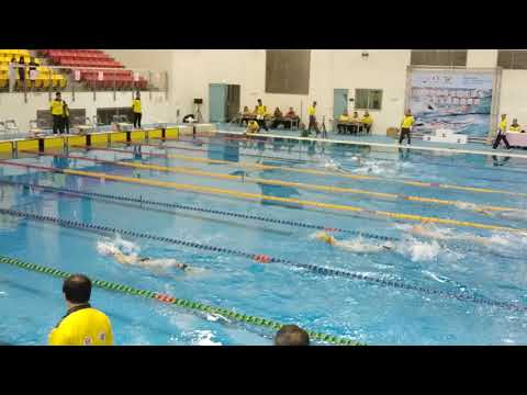 20190428-107全國中學水上救生-100蛙鞋帶假人#3泳佑