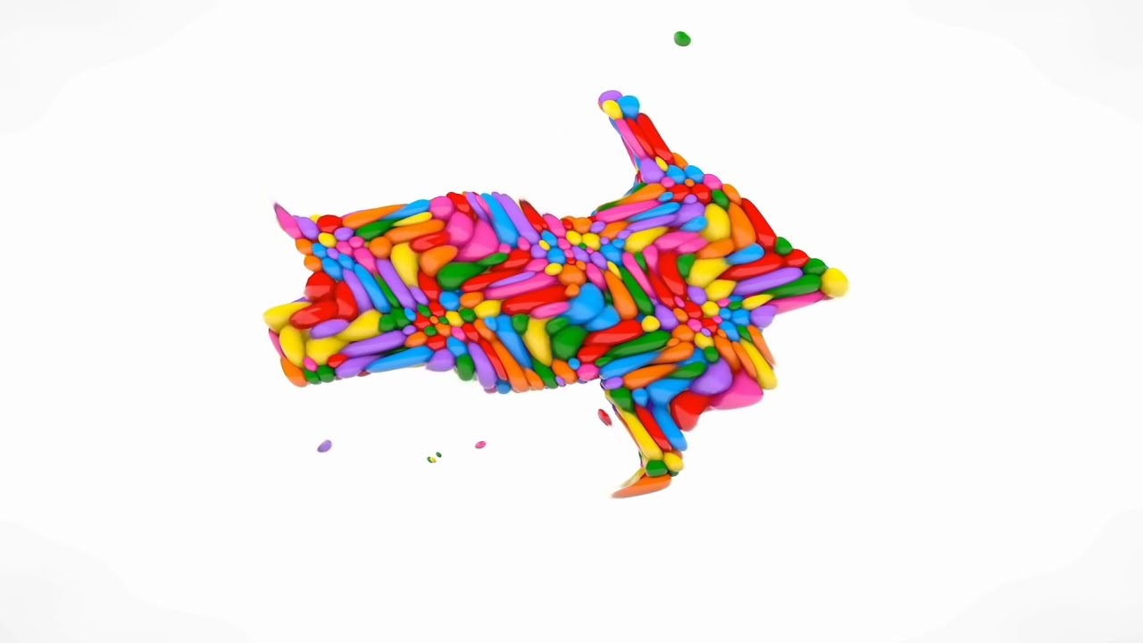 Learn Arrow on 3D ColorBalls Sparta wave warp effects | Sponsored by: PREVIEW2EFFECTS