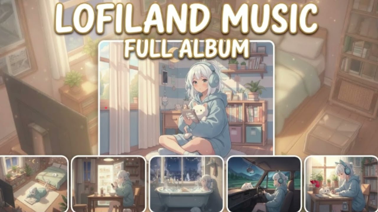 LOFILAND MUSIC FULL ALBUM 🌙✨ | Dreamy Lofi Beats for Relaxing, Studying & Sleeping