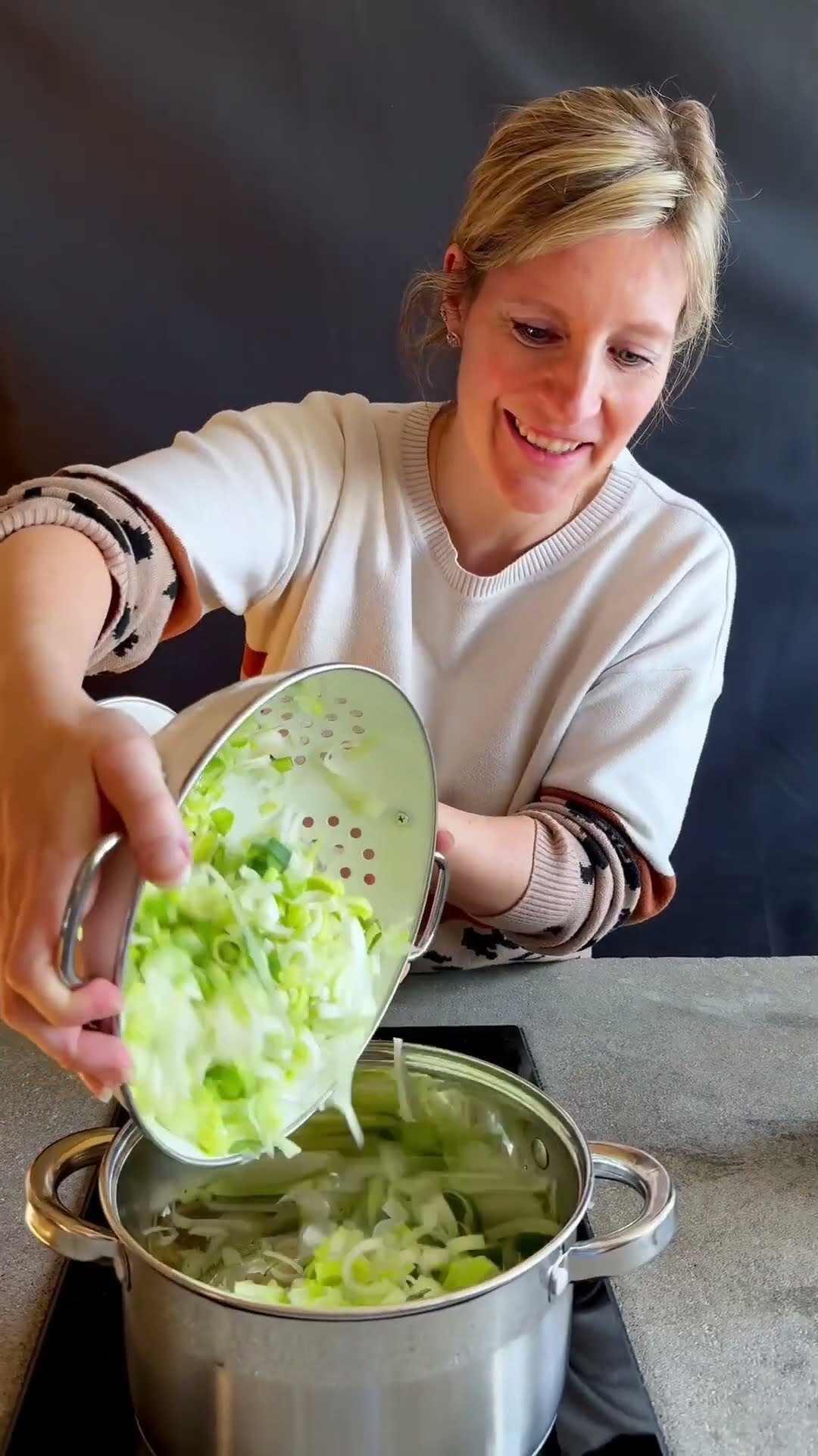 Käse-Lauch-Suppe mit Hackfleischklößchen - YouTube
