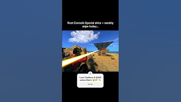 Rust Console special skin store + weekly wipe…#shorts #rust #rustconsole