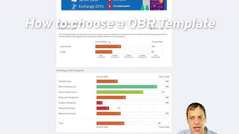 How to choose a QBR Template
