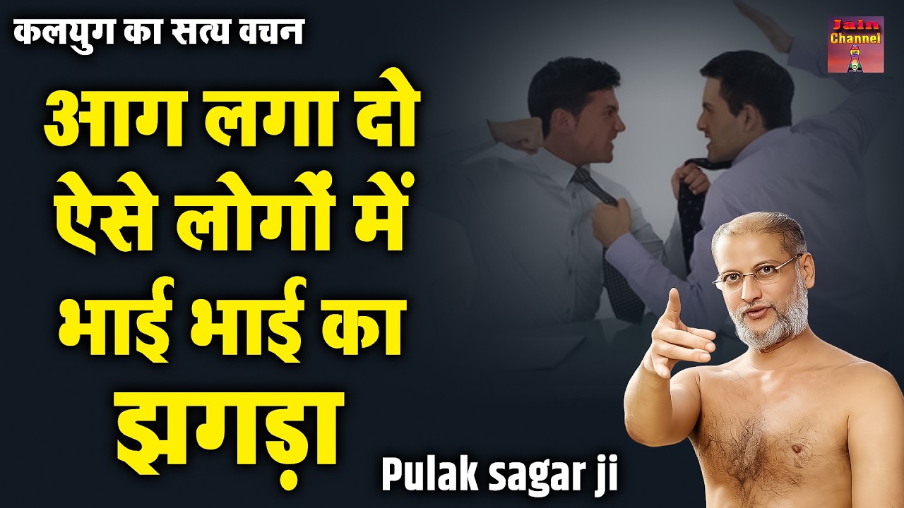 आग लगा दो ऐसे लोगों में भाई भाई का झगड़ा ~ कलयुग का सत्य वचन | Maharaj ji | Latested Pravachan |