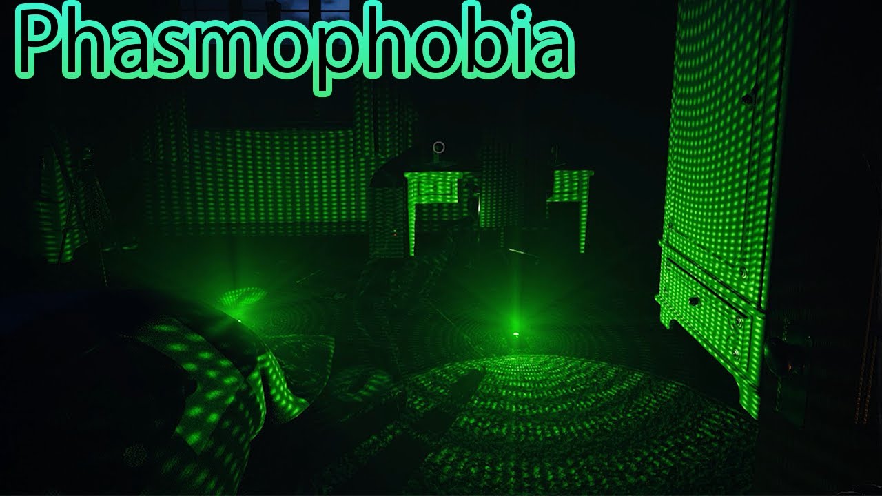 Phasmophobia New equipment DOTS Projector Footage - YouTube