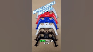 Custom DualSense 3D Printed Faceplate Magic! #shorts #dualsense #ps5 #playstation #viralshorts