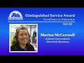 March distinguished service award winner marisa mcconnell