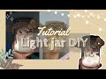 BARANG AESTHETIC LOW BUDGET - LIGHT JAR PHOTO || Kado aesthetic | DIY room decor