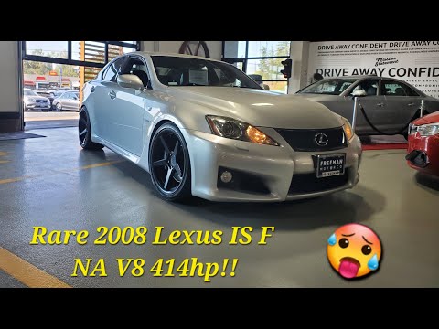 ELUSIVE 2008 Lexus IS F Walk Around Tour! 🔥