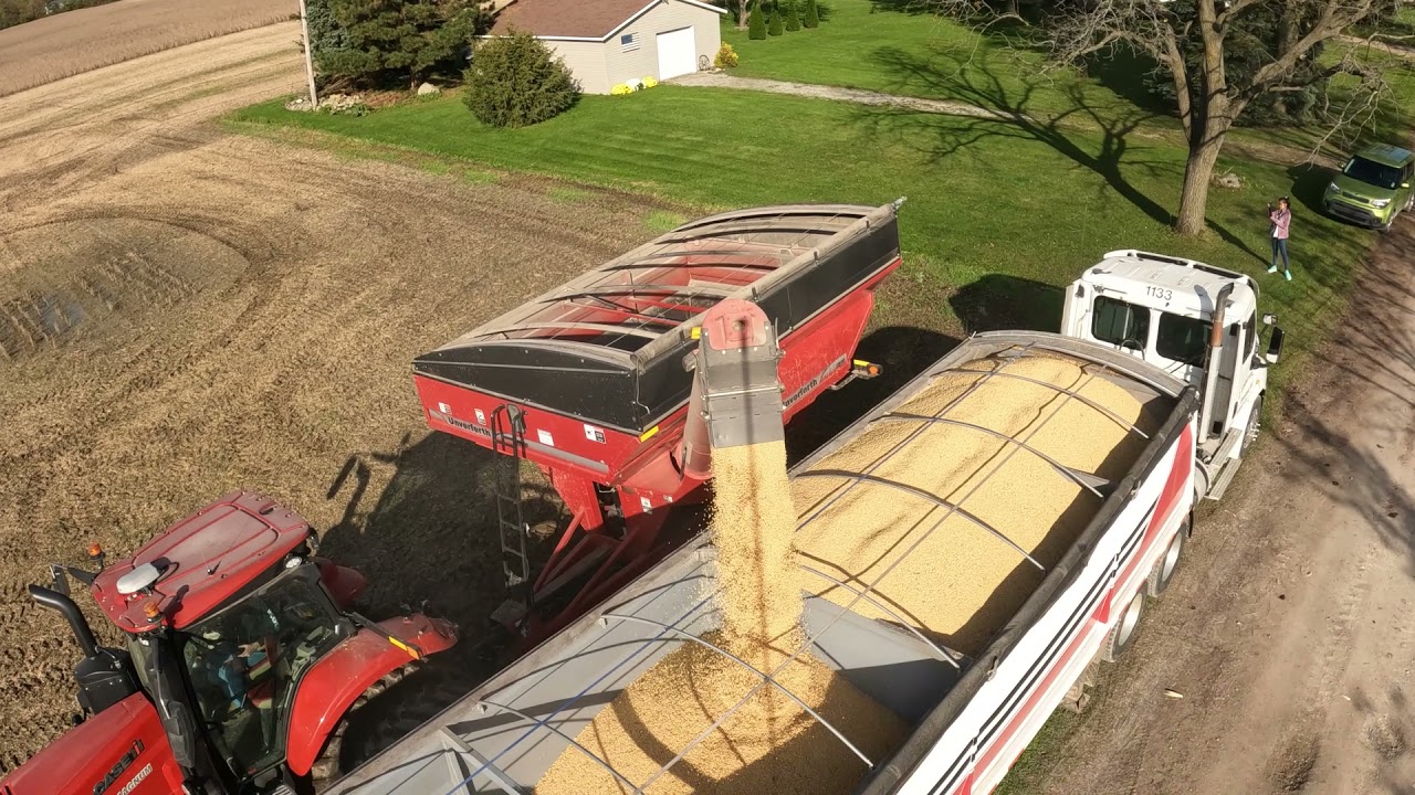 Red Farmer - CASE IH 8010 AFX Axial-Flow® - AFS Connect™ Magnum™ 310 - Unverferth 8250 - 