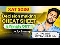 XAT DM Cheat Sheet Explained | XAT 2026 Strategy