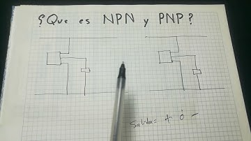 Explicación que es NPN y PNP sensores