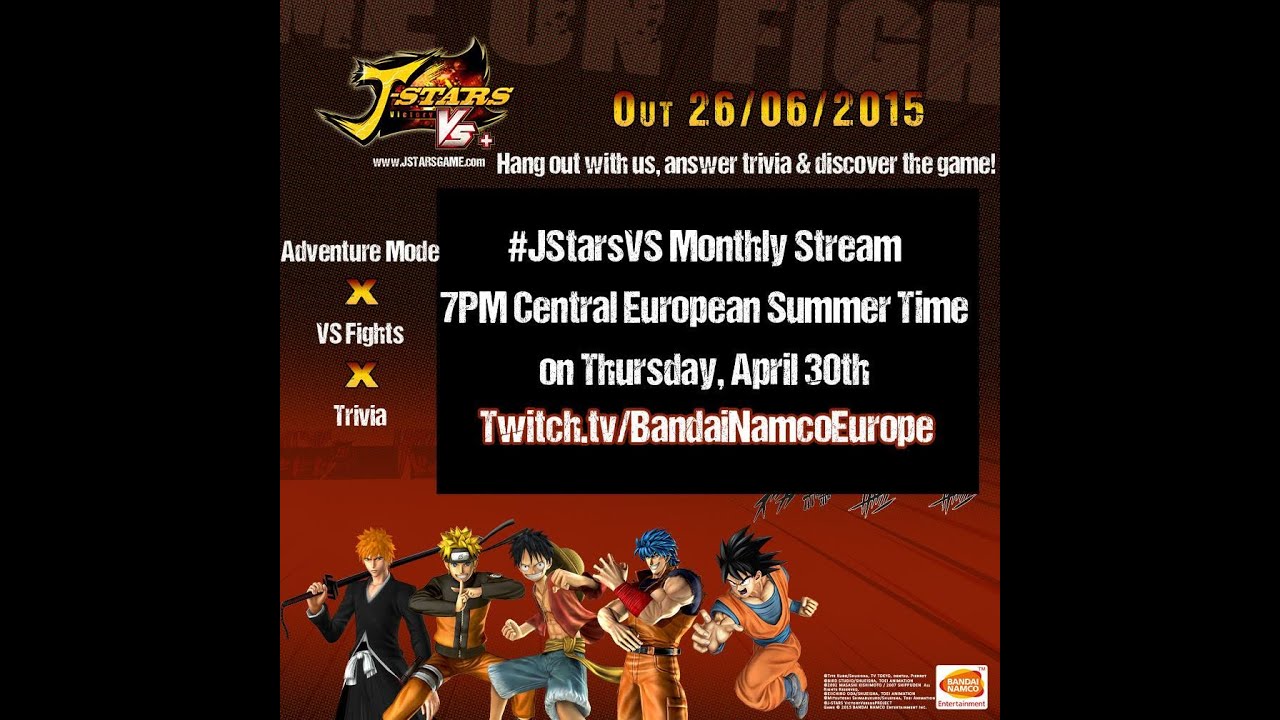 J-Stars Victory VS+ - Monthly livestream #2