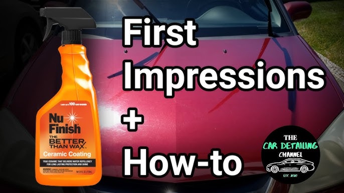 Review of NuFinish's The Better Than Wax Ceramic Spray Coating