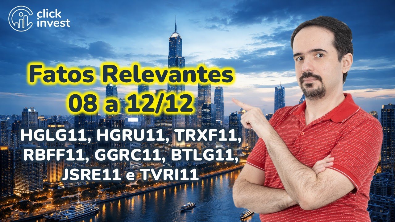 Fatos Relevantes dos FIIs - 15 a 19/12