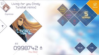 [VOEZ] Living for you (Andy Tunstall remix) Special All Perfect