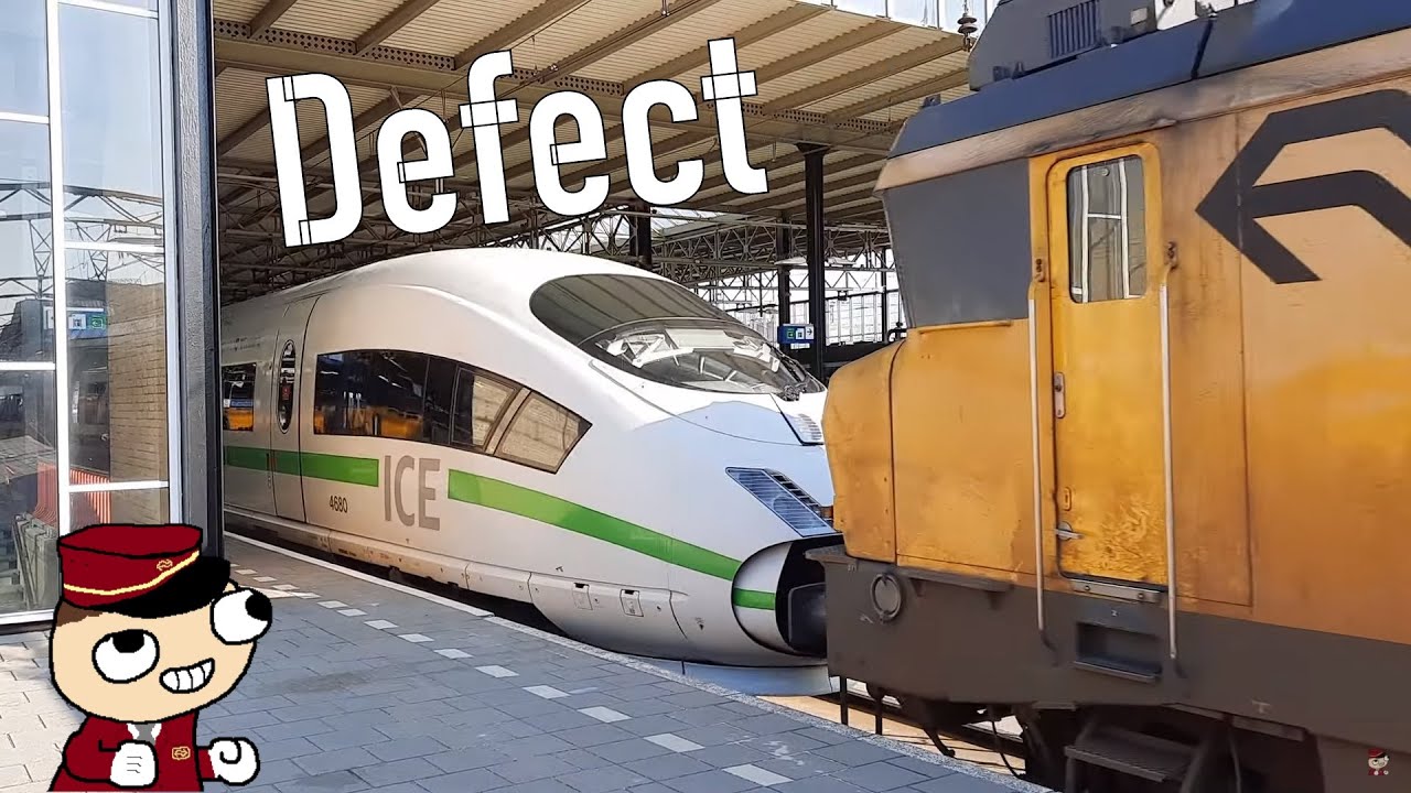 NS 1765 sleept DEFECTE ICE en toetert!