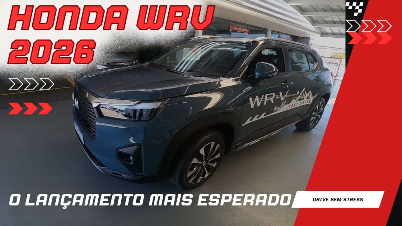 O Honda WRV 2026 superou as nossas expectativas #hondawrv  #wrv2026  #Hondawrv2026