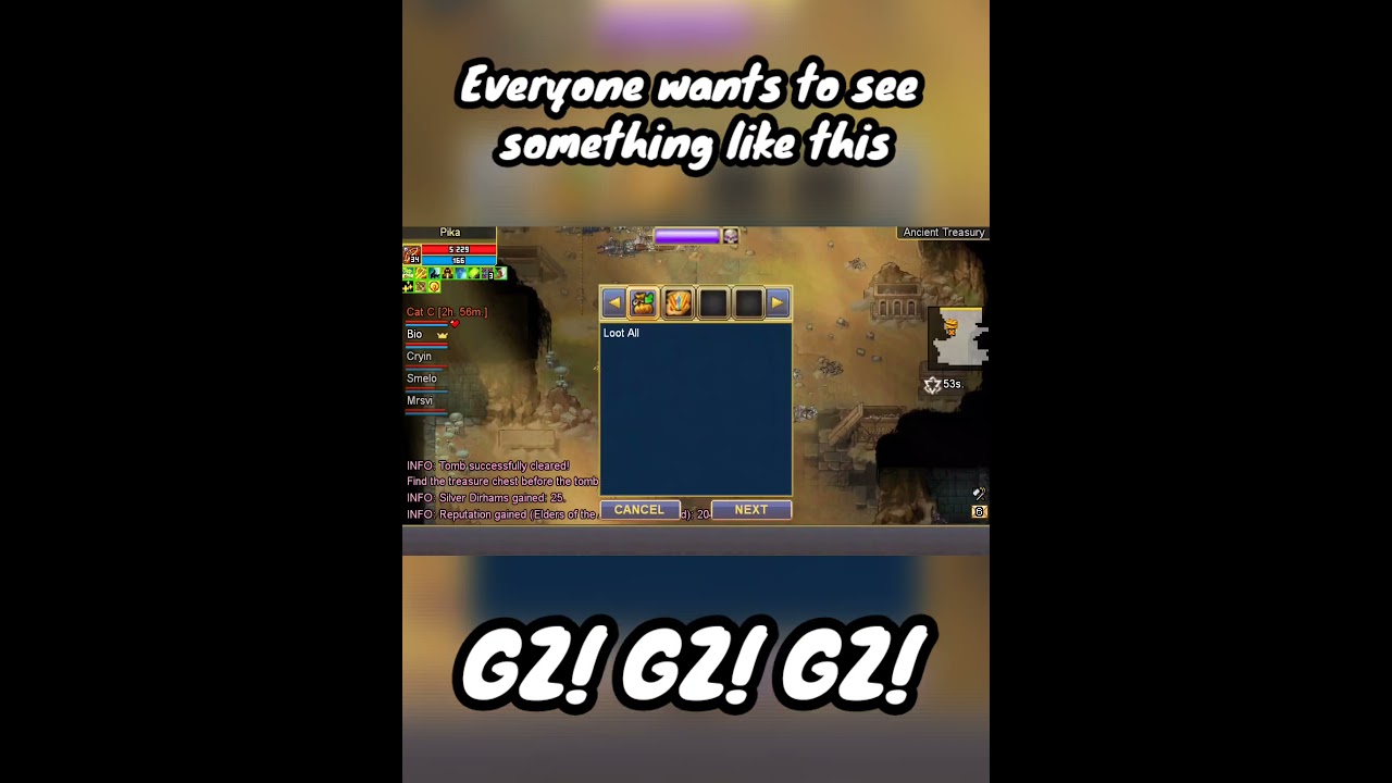 A holiday for my character