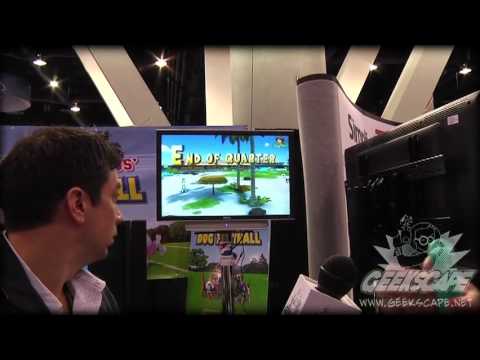 Geekscape at CES 2011 - Jerry Rice and Titus' Dog ...
