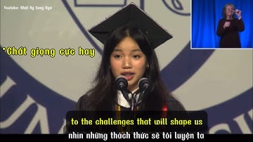 Động Lực Học Tiếng Anh | Bài Phát Biểu Tại Lễ Tốt Nghiệp Với Chất Giọng Cực Hay Và Truyền Cảm Hứng