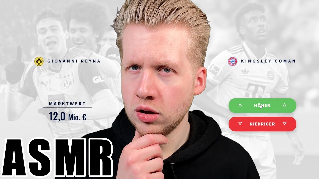 ASMR | Die besten Bundesliga-Spieler! | Whats my Value?