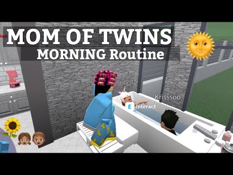 Roblox Bloxburg Mom Of Twins Morning Routine Youtube - mama and twins day nightime routine bloxburg roblox