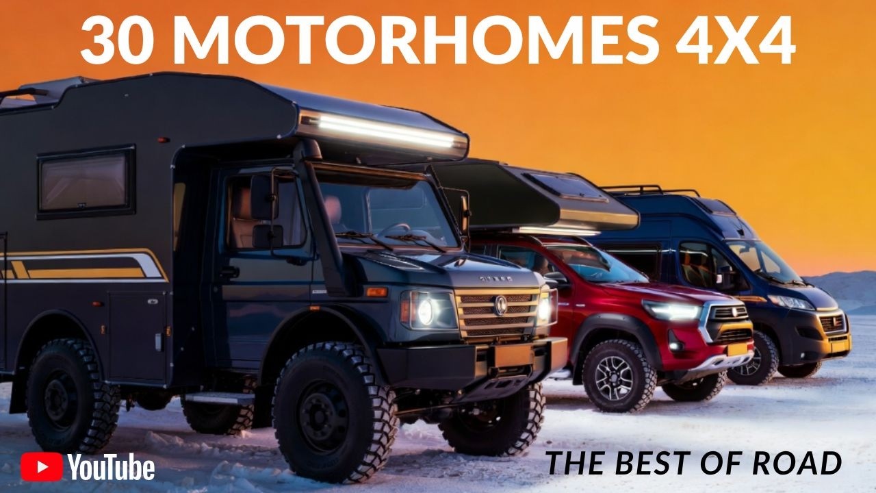30 MOTORHOMES 4X4 INSANOS OS MELHORES PRA COMPRAR HOJE! - EXPOMOTORHOME 2025 EP. 41 T.02