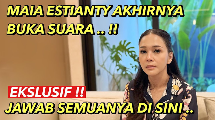 MAIA ESTIANTY EXCLUSIVELY RESPONDS TO VIRAL NEWS!! FINALLY ANSWERS EVERYTHING HERE.