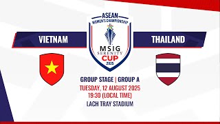 Live Vietnam Vs Thailand Asean Womens