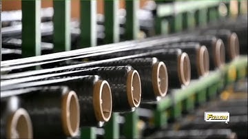 How is Carbon Fiber Fabric Made ? | 1 Minute Composites Technology