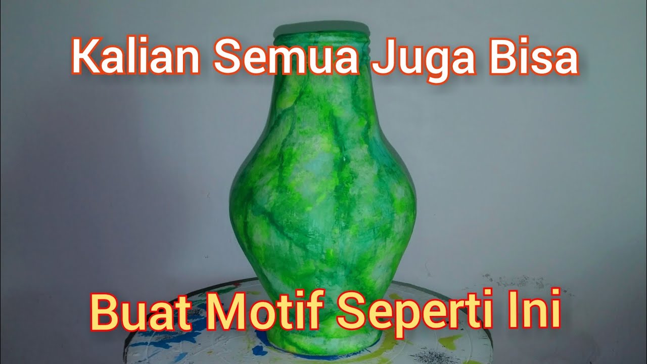 Motif Marmer Hijau Media Gerabah  Vas  Bunga  YouTube