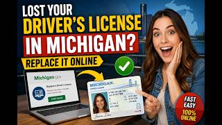 How to replace a lost driver's license in Michigan online