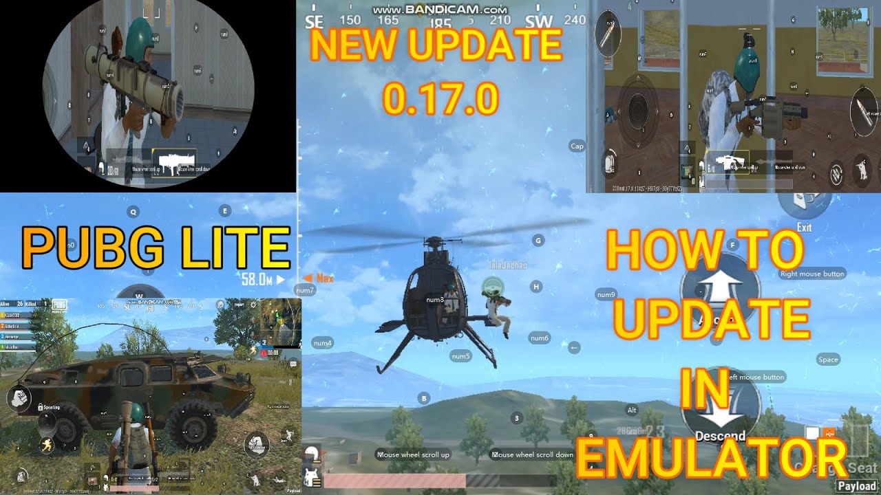 HOW TO UPDATE PUBG LITE NEW VERSION 0 17 0 IN EMULATOR YouTube